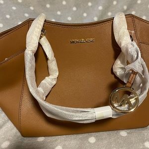 Jet set travel tote bag,  michael kors. Brand new. Brown